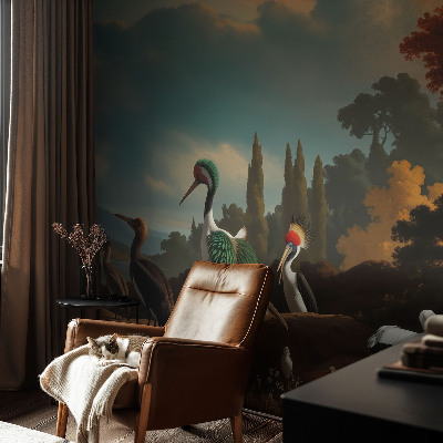 Flizelininis fototapetas Maleriske fugle