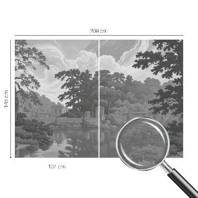 Plaunamas flizelininis fototapetas Naturlandskab