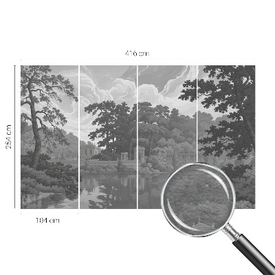 Plaunamas flizelininis fototapetas Naturlandskab