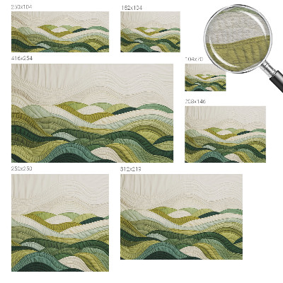 Fototapetas pagal užsakymą Audinių kalvos