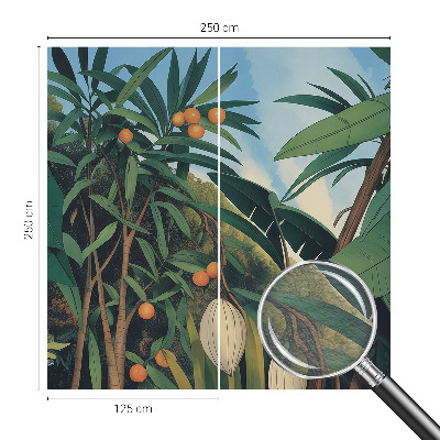 Dekoratyvinis fototapetas Tropikų džiunglės