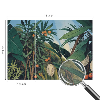 Dekoratyvinis fototapetas Tropikų džiunglės