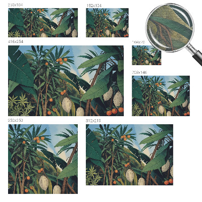 Dekoratyvinis fototapetas Tropikų džiunglės