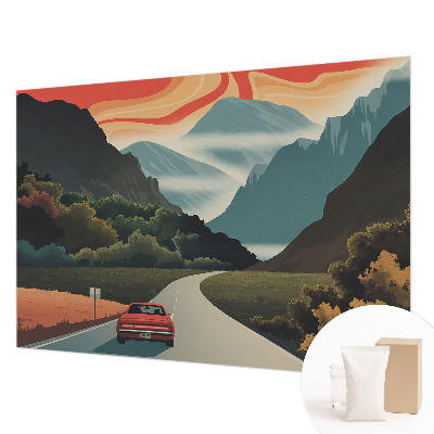 Sienų danga fototapetas Bjergeventyras