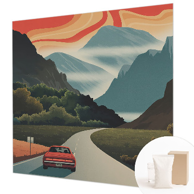 Sienų danga fototapetas Bjergeventyras