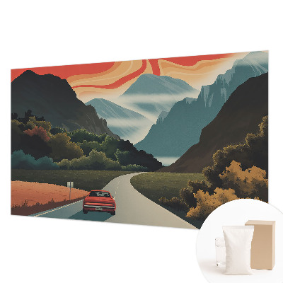 Sienų danga fototapetas Bjergeventyras