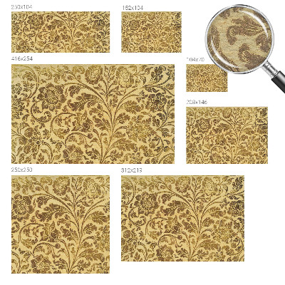 Flizelininis fototapetas Blomstermønster