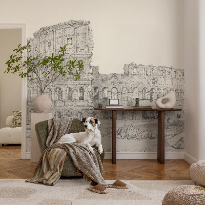 Fototapetas flizelino pagrindu Senas griovėjas