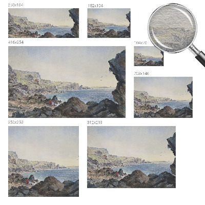 Plaunamas flizelininis fototapetas Tylioje pakrantėje