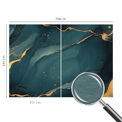 Fototapetas miegamajam Mørkeblå abstrakcija