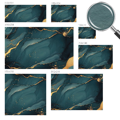 Fototapetas miegamajam Mørkeblå abstrakcija