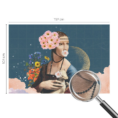 Aukštos kokybės fototapetas Blomsteragtig elegancija