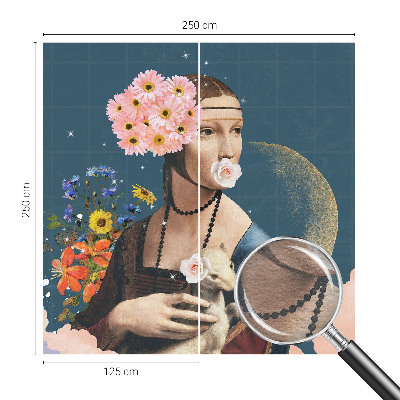 Aukštos kokybės fototapetas Blomsteragtig elegancija