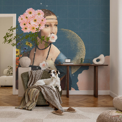 Aukštos kokybės fototapetas Blomsteragtig elegancija