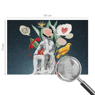 Dekoratyvinis fototapetas Siurrealistinis menas