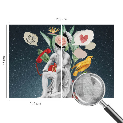 Dekoratyvinis fototapetas Siurrealistinis menas