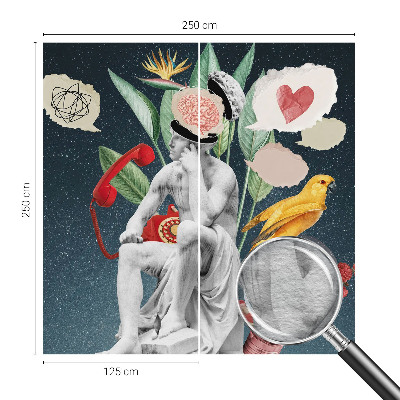 Dekoratyvinis fototapetas Siurrealistinis menas