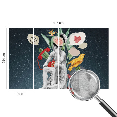 Dekoratyvinis fototapetas Siurrealistinis menas