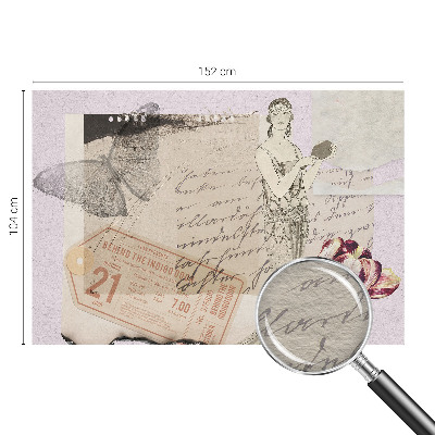 Tapetas Nostalgijos koliažas