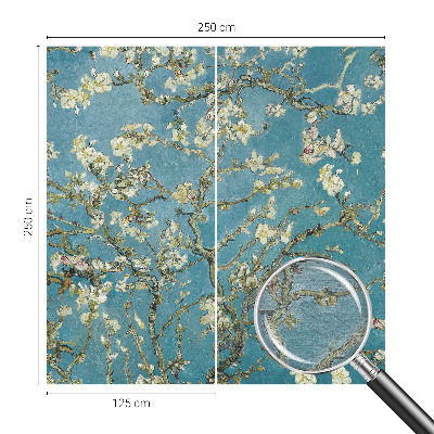 Sienų danga fototapetas Žalioji žiedadulkių