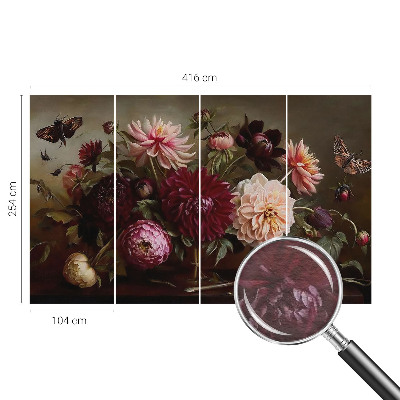 Plaunamas flizelininis fototapetas Blomstermajestæt