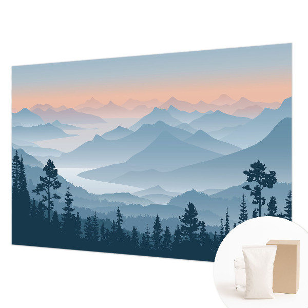 Fototapetas flizelino pagrindu Bjergo panorama