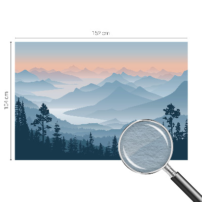 Fototapetas flizelino pagrindu Bjergo panorama