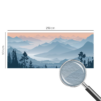 Fototapetas flizelino pagrindu Bjergo panorama