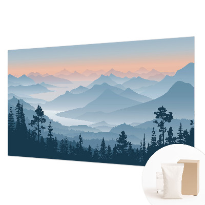 Fototapetas flizelino pagrindu Bjergo panorama