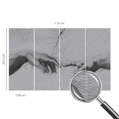 Fototapetas pagal matmenis Hipnotizuojančioji ranka