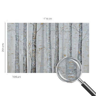 Fototapetas miegamajam Birketræer