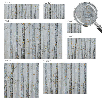 Fototapetas miegamajam Birketræer