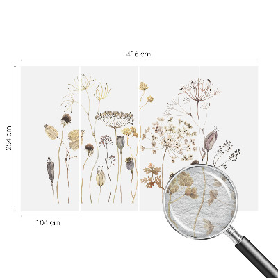 Aukštos kokybės fototapetas Vilde bloomster