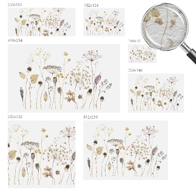 Aukštos kokybės fototapetas Vilde bloomster