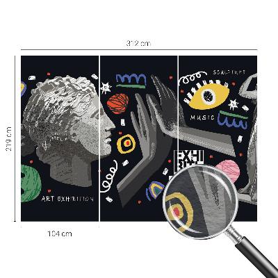 Fototapetas flizelino pagrindu Spalvingas išpūtimas