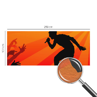 Fototapetas pagal matmenis Rytmisko scena