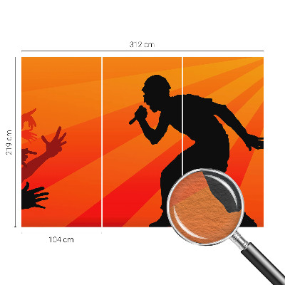 Fototapetas pagal matmenis Rytmisko scena