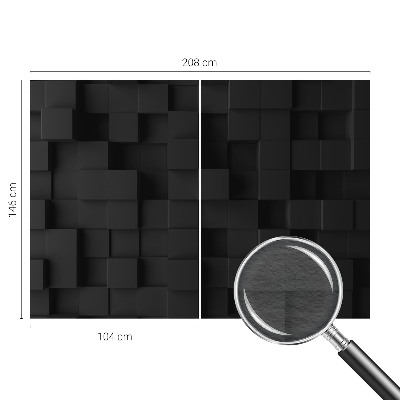 Fototapetas svetainei Trečiojo matmens terningeriai