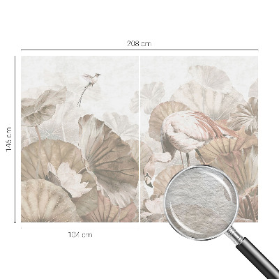 Sienų danga fototapetas Elegantiška prigimtis