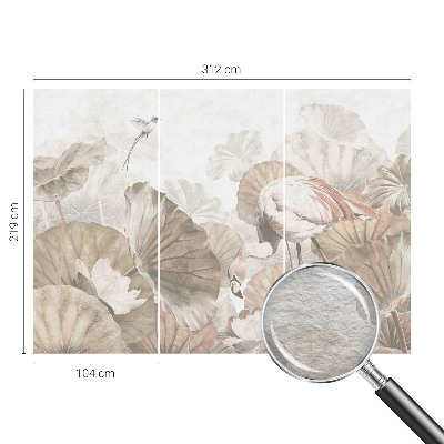 Sienų danga fototapetas Elegantiška prigimtis