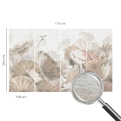 Sienų danga fototapetas Elegantiška prigimtis