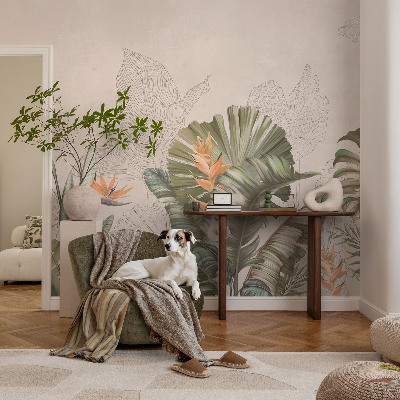 Fototapetas Tropikų žiedai