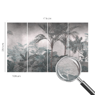 Plaunamas flizelininis fototapetas Egzotiškas natūralus