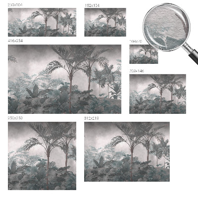 Plaunamas flizelininis fototapetas Egzotiškas natūralus