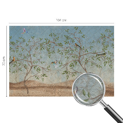 Fototapetas ant sienos Fugle i tæerne