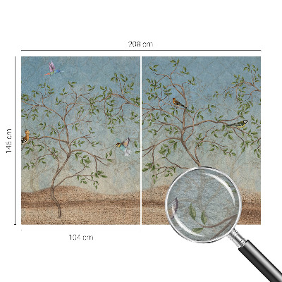 Fototapetas ant sienos Fugle i tæerne