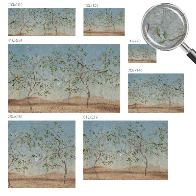 Fototapetas ant sienos Fugle i tæerne