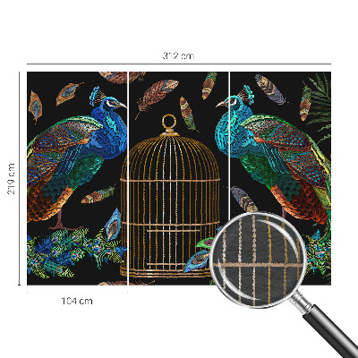 Fototapetas flizelino pagrindu Påfugl nuotrauka