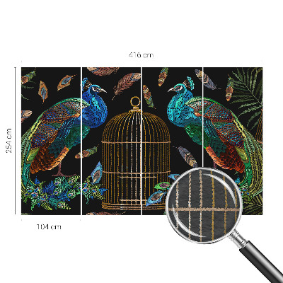 Fototapetas flizelino pagrindu Påfugl nuotrauka