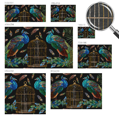 Fototapetas flizelino pagrindu Påfugl nuotrauka